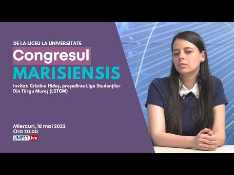 DE LA LICEU LA UNIVERSITATE. Congresul Marisiensis