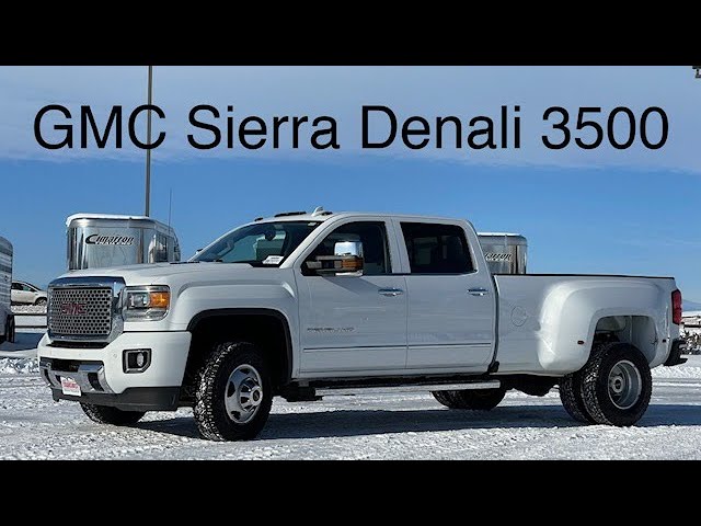A preview image of the linked video showcasing 2016 GMC Sierra 3500 TK35943