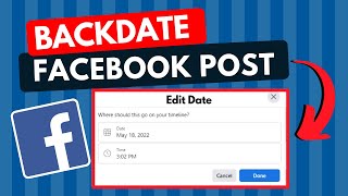 How to Backdate a Facebook Post [UPDATED]