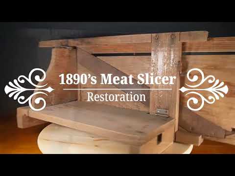 1890’s Antique Meat Slicer Restoration