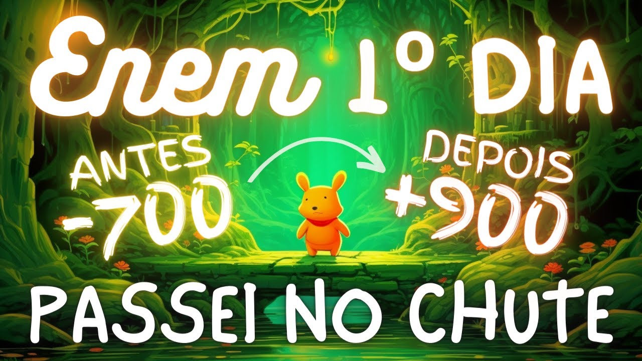 Como CHUTAR no ENEM (6 técnicas)