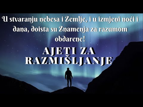 EMOTIVNO | Ajeti o kojima treba razmišljati! | "Teško onome ko ga prouči, a ne razmisli o njemu!"