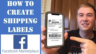 How to Create Shipping Labels on Facebook Marketplace 2021 | Step by Step Tutorial Ship Setup