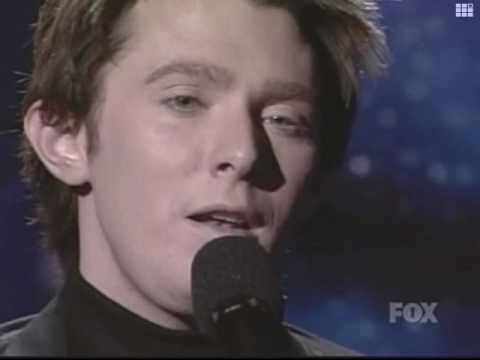 Clay Aiken Performs Solitaire on American Idol 3