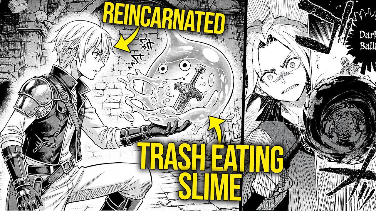 He's REINCARNATED With A "TRASH EATING" Slime & Uses His Past Life Knowledge To Live A Slow Life