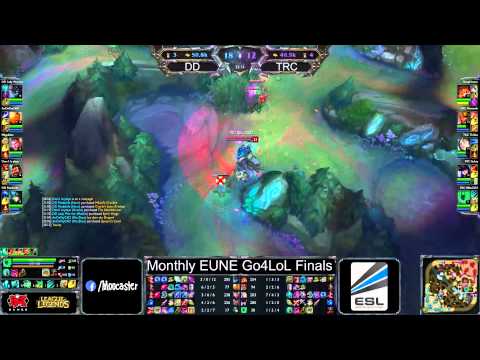 ESL Go4LoL Monthly Finals November 2014 - Different Dimension vs Tricked (Game1 Final)