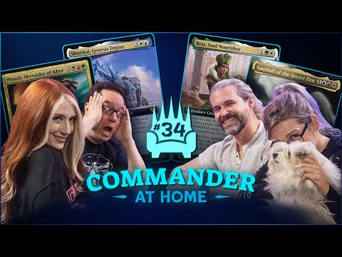 Commander at Home #34 - Bess vs Gandalf vs Shorikai vs Prossh feat Josh Lee Kwai and Voxy