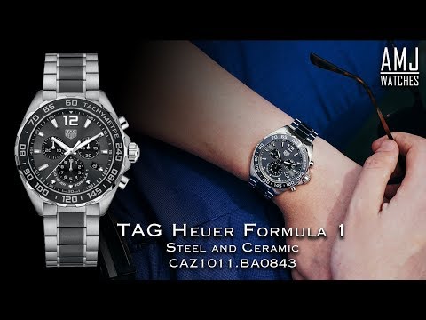 TAG Heuer Formula 1 Steel and Ceramic Chronograph (CAZ1011.BA0843) Showcase