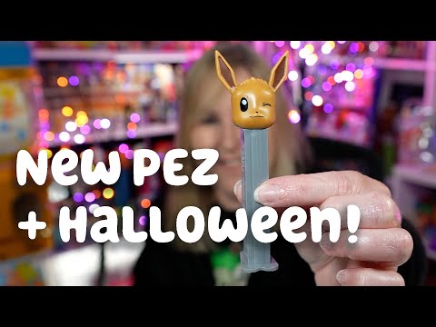 Nuovo unboxing su PEZ.com, esposizione PEZ di Halloween e aggiornamento sullo scaffale del Signor...