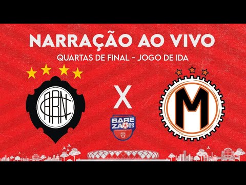 RIO NEGRO X MANAUARA - BAREZÃO 2023 | QUARTAS DE FINAL - JOGO DE IDA | 🛑AO VIVO🛑(🎙️NARRAÇÃO📻)