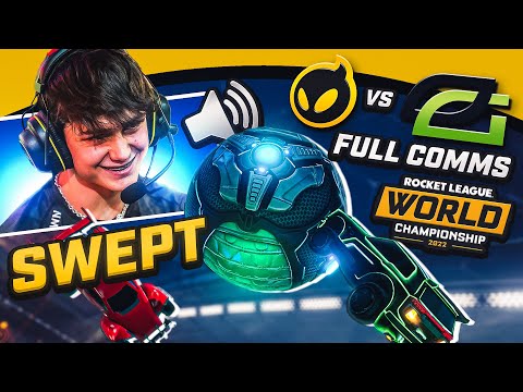 Dignitas FULL COMMS vs Optic Gaming | RLCS Worlds Wildcard