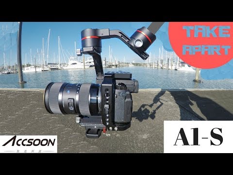 Accsoon A1-S | Real Testing | Professional DSLR Gimbal | 3Axis | TakeApart | 4K