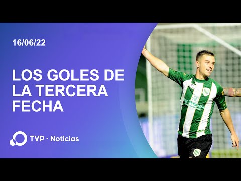 Los goles de la tercera fecha