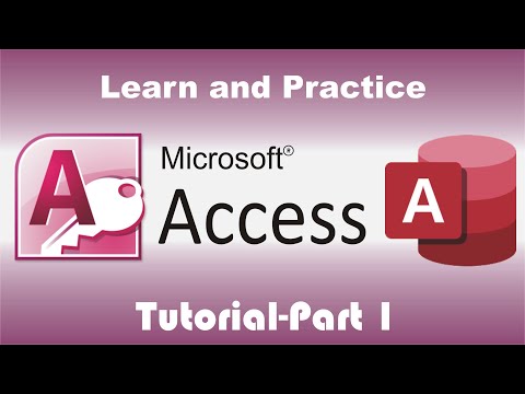 #64-MS Access: How to create table database in Access (Lab Assignment-23)