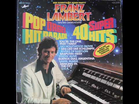 Franz Lambert - Pop Orgel Hitparade - 40 Super Hits - LP, Seite 2 komplett - Wersi-Orgel