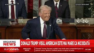 Ediție specială: Donald Trump, discurs-maraton despre America lui, în Congres