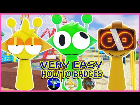 Roblox - Update - How to get 3 Badges in 3D Sprunki Retroplay