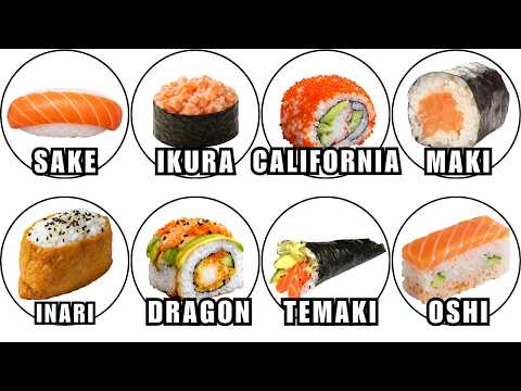 Every Sushi Type Explained In Details