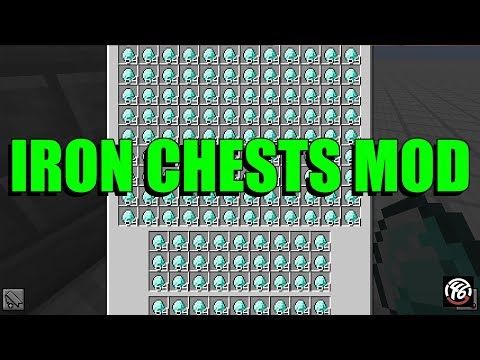 A MILLION DIAMONDS! | Minecraft Iron Chests Mod Spotlight