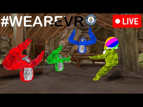WEAREVR LIVE!!! PLAYING WITH FANS!!! (38K SUBS???) gorillatagvr