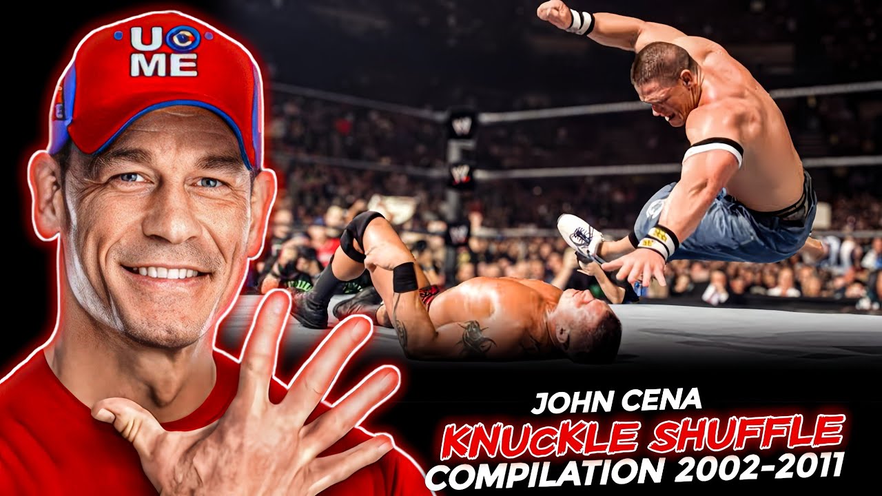 John Cena performs the You Cant See Me taunt