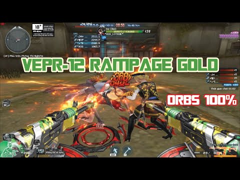 CrossFire Vietnam: Arcadia (Nightmare) |  VEPR 12-Rampage Gold w Orbs 100%