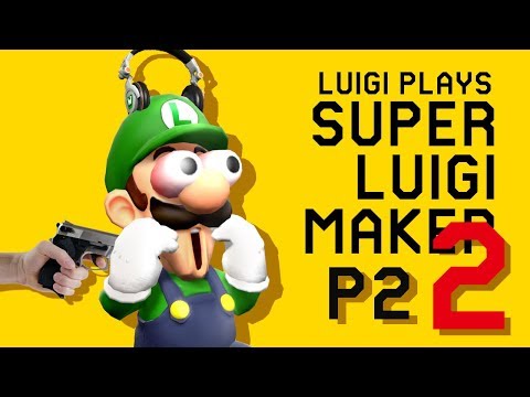 WHAT IS THIS MULTIPLAYER?!  | Luigi Plays: SUPER LUIGI MAKER 2 - PART 2