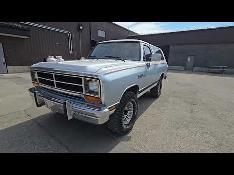 1988 Dodge Ramcharger (CC-2079289) for sale in Vaudreuil-Dorion, Quebec