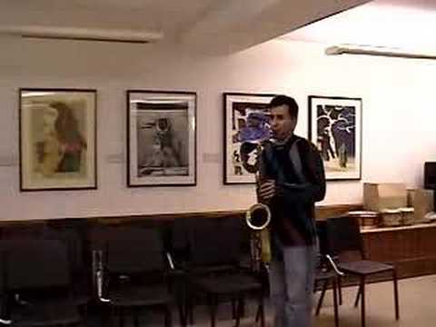 Altissimo on Tenor Sax - Anibal Rojas