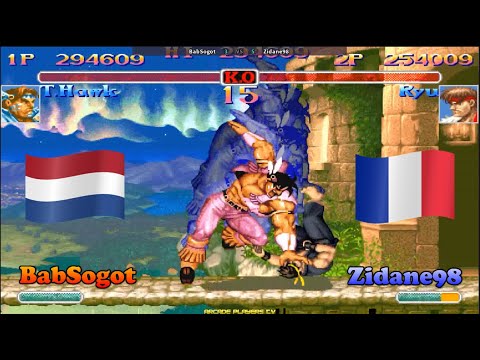 超级街霸2X ➤ BabSogot (Netherlands) vs Zidane98 (France) Super Street Fighter 2 Turbo