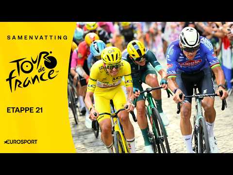 ONGELOFELIJKE FINALE IN PARIJS | Tour de France 2026 | Samenvatting Etappe 21