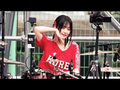 QWER 쵸단 - 가짜 아이돌 (CHODAN) 직캠 | 고려대 축제 입실렌티 • 250524