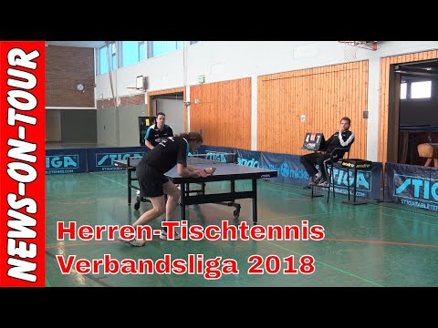 TT-VL 5-6 Christian Sasse vs Dirk Skock | Schwalbe Bergneustadt Tischtennis Verbandsliga 14.01.2018