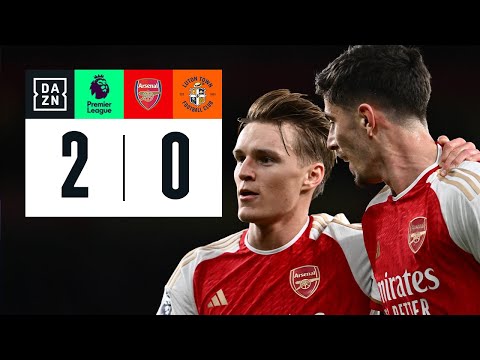 Resumen de Arsenal vs Luton Town Matchday 31