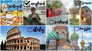 MY ULTIMATE EUROPEAN TRAVEL BUCKETLIST