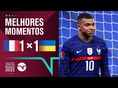 Gols e lances de França x Ucrânia