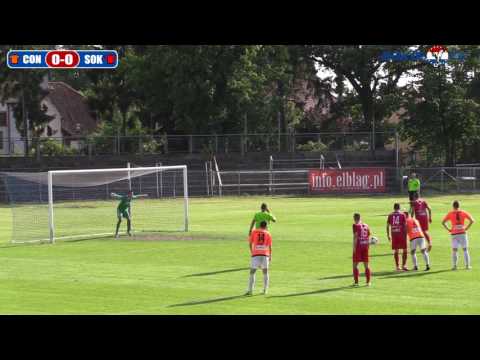 Skrót meczu Concordia Elbląg - Sokół Ostróda 14062017