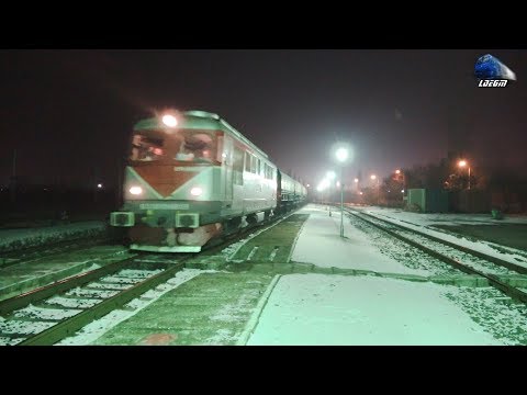 Fluieroasa 60-1151-9 Whiste Loko in Noapte/Night in Oradea Est Triaj - 07 January 2019