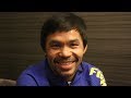 PACQUIAO REACTS TO MAIDANA CALLING HIM OUT "CAN YOU STILL MAKE 147LBS ?"