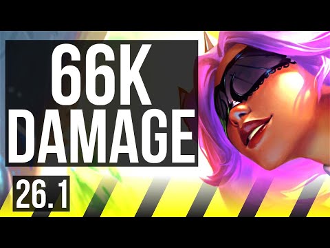 ZERI & Nami vs MISS FORTUNE & Soraka (ADC) | 66K damage, 7k gold comeback | EUW Master | 26.1