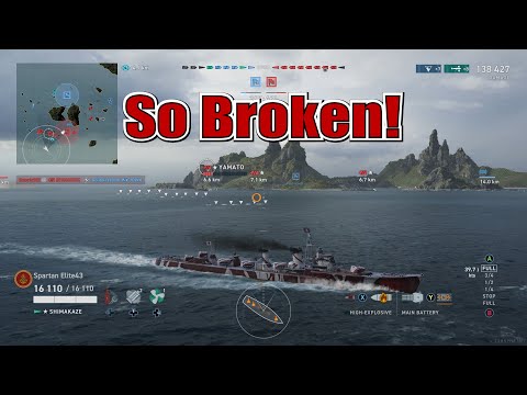 Gratuitous Shima! New Personal Damage Record! (World of Warships Legends Xbox Series X) 4k