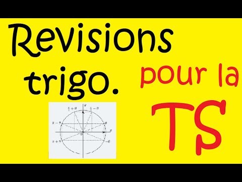 Revisions for final year science (S) - 6 - Trigonometry: associated angles (maths b)