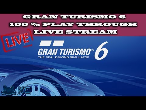 Gran Turismo 6 100% Playthrough (34%) (PS3) National A  (Live Stream🔴 13/8/2019)