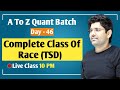 Complete class of race TSD  SSC  By Abhinay Sharma Abhinay Maths