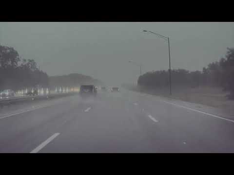Lightning Strike While Driving Tesla Model Y