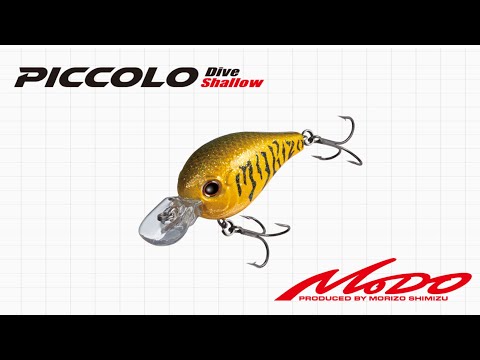 Vobler EverGreen Piccolo Dive Shallow 4cm 6.4g Baby Gill F