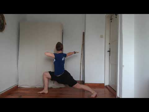 Kalari exercises for online training with Studio Kalari