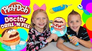 Play-Doh Doctor Drill 'N Fill Playset Dentist Fillings & Braces