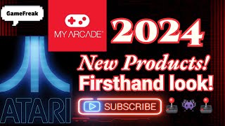 NEW products from My Arcade/Atari in 2024! #gaming #news #videogames