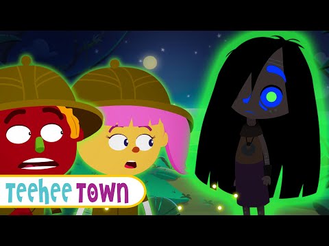 A Spooky Ghost Down By The Bay | Fun Scary Songs and Rhymes For Kids By Teehee Town